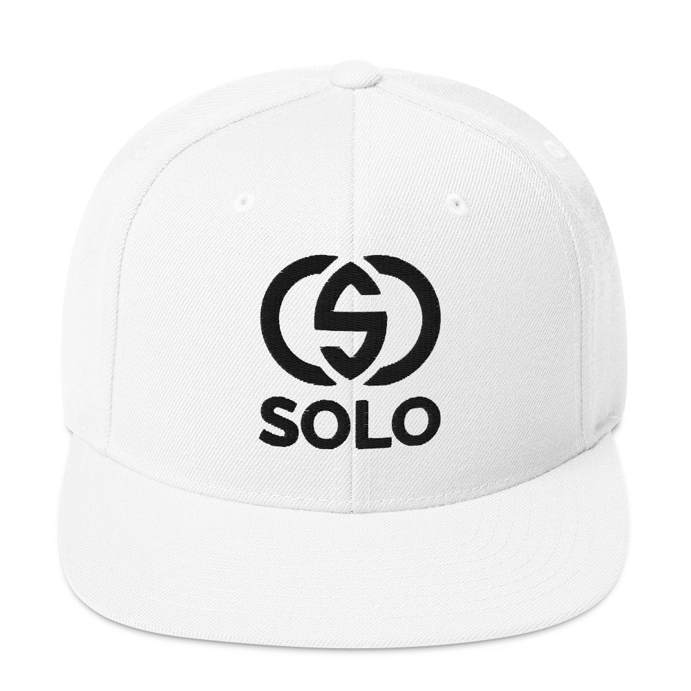 Snapback Hat | SOLO Logo 3D Puff