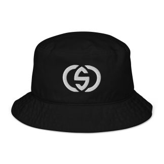 Organic Bucket Hat | Flat Icon Logo