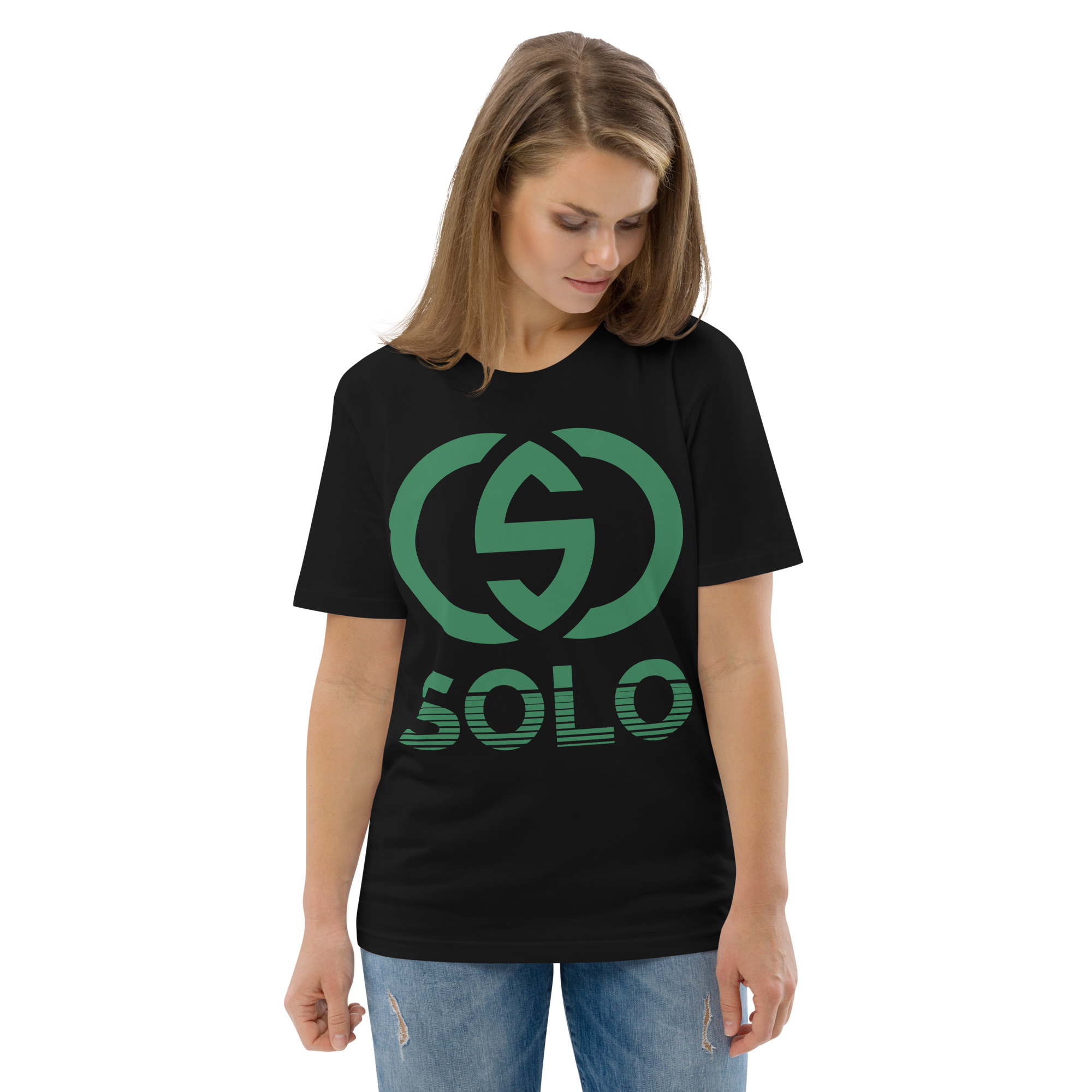Shattered Logo | Unisex Organic Cotton Tee - Image 3