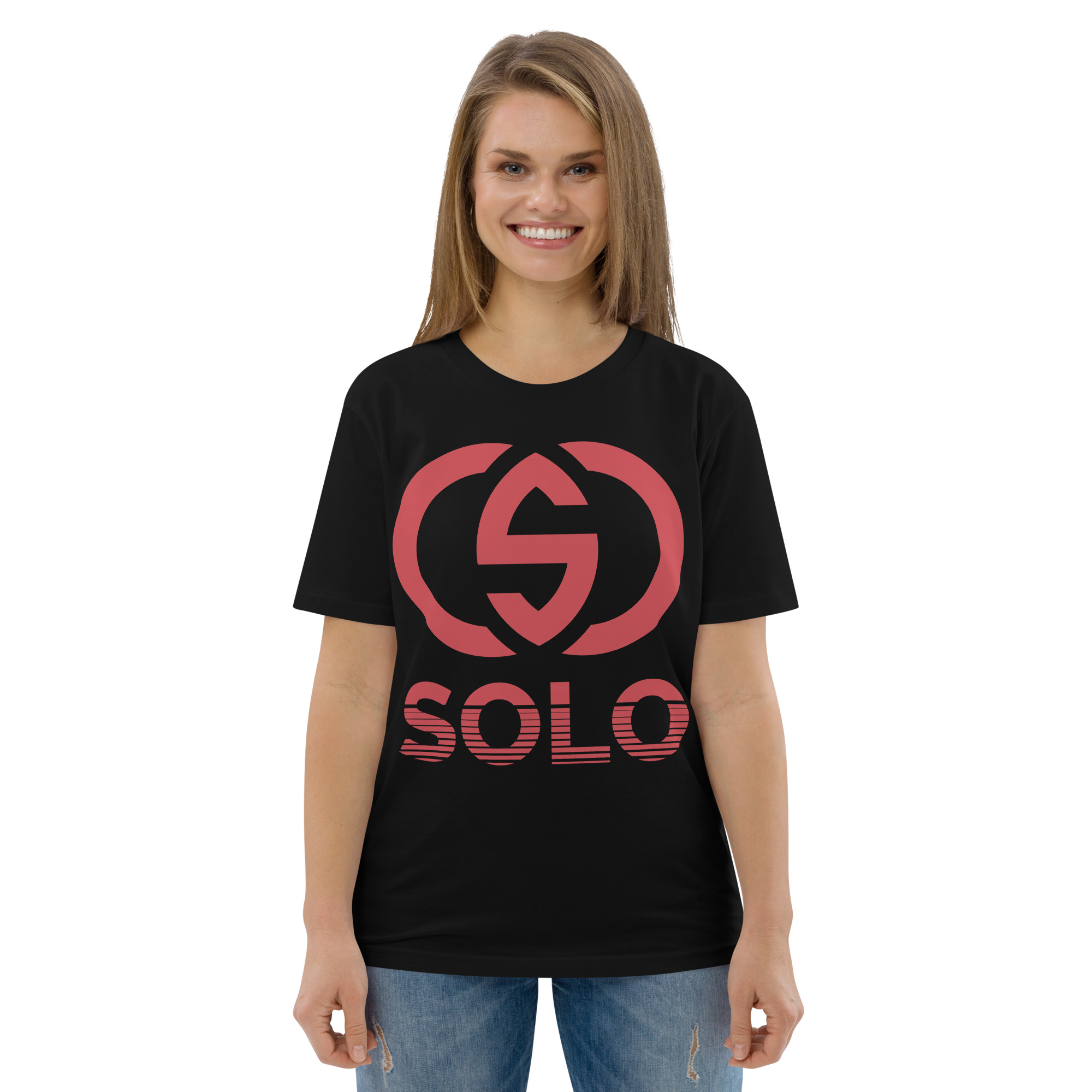 Shattered Logo | Unisex Organic Cotton Tee - Image 2