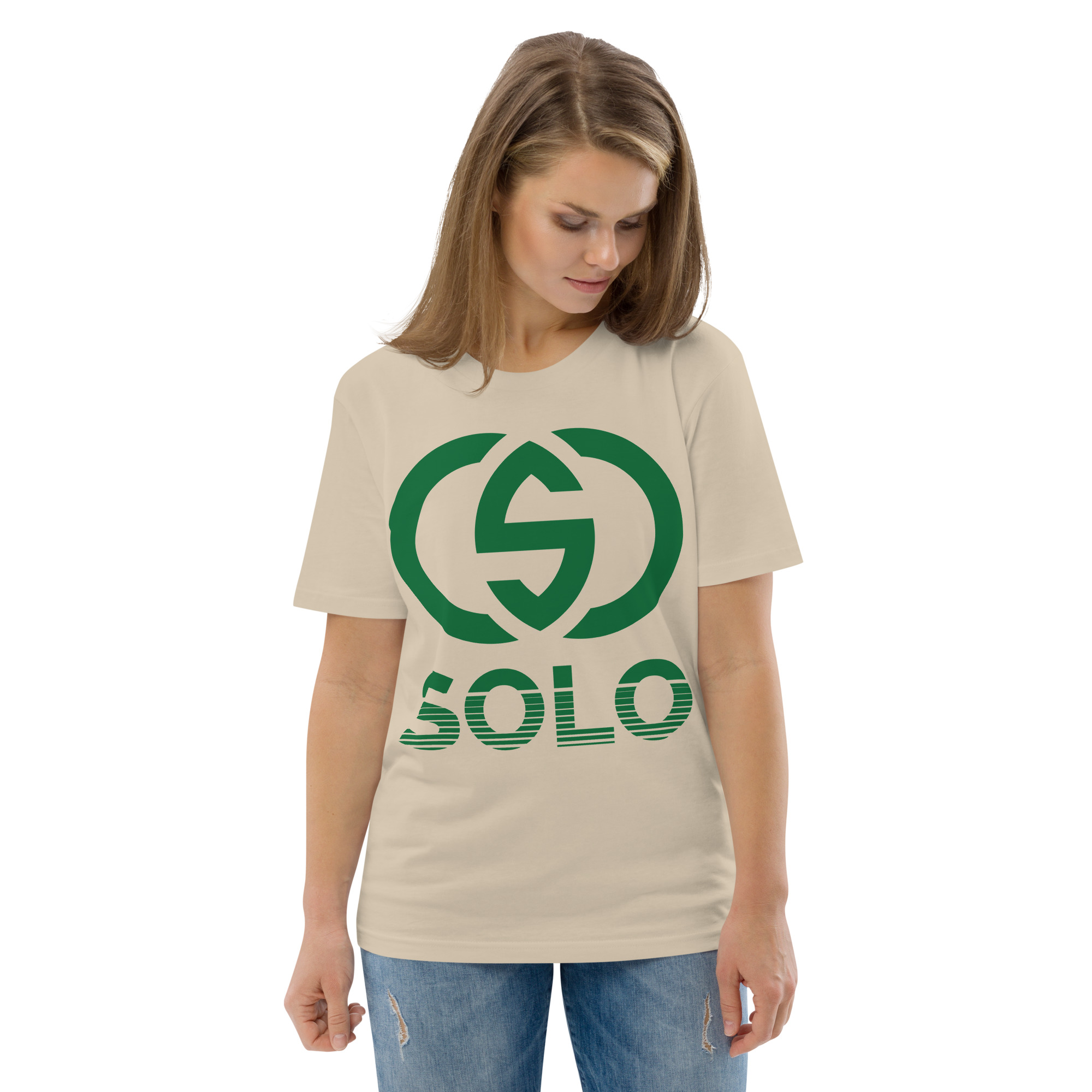 Shattered Logo | Unisex Organic Cotton Tee - Image 3