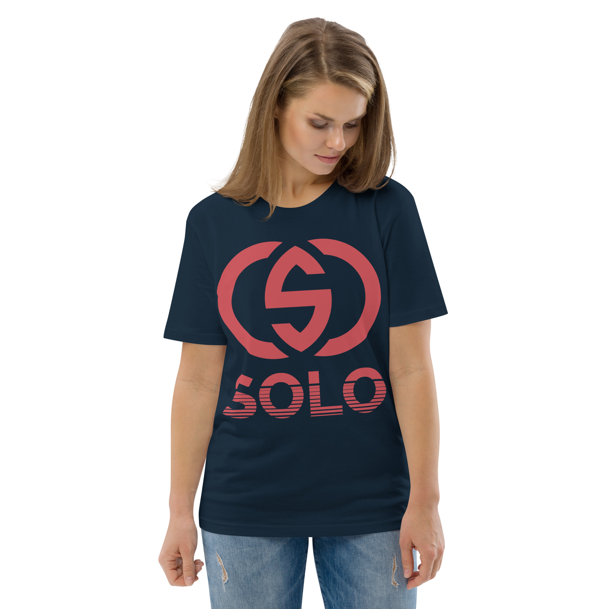 Shattered Logo | Unisex Organic Cotton Tee - Image 11