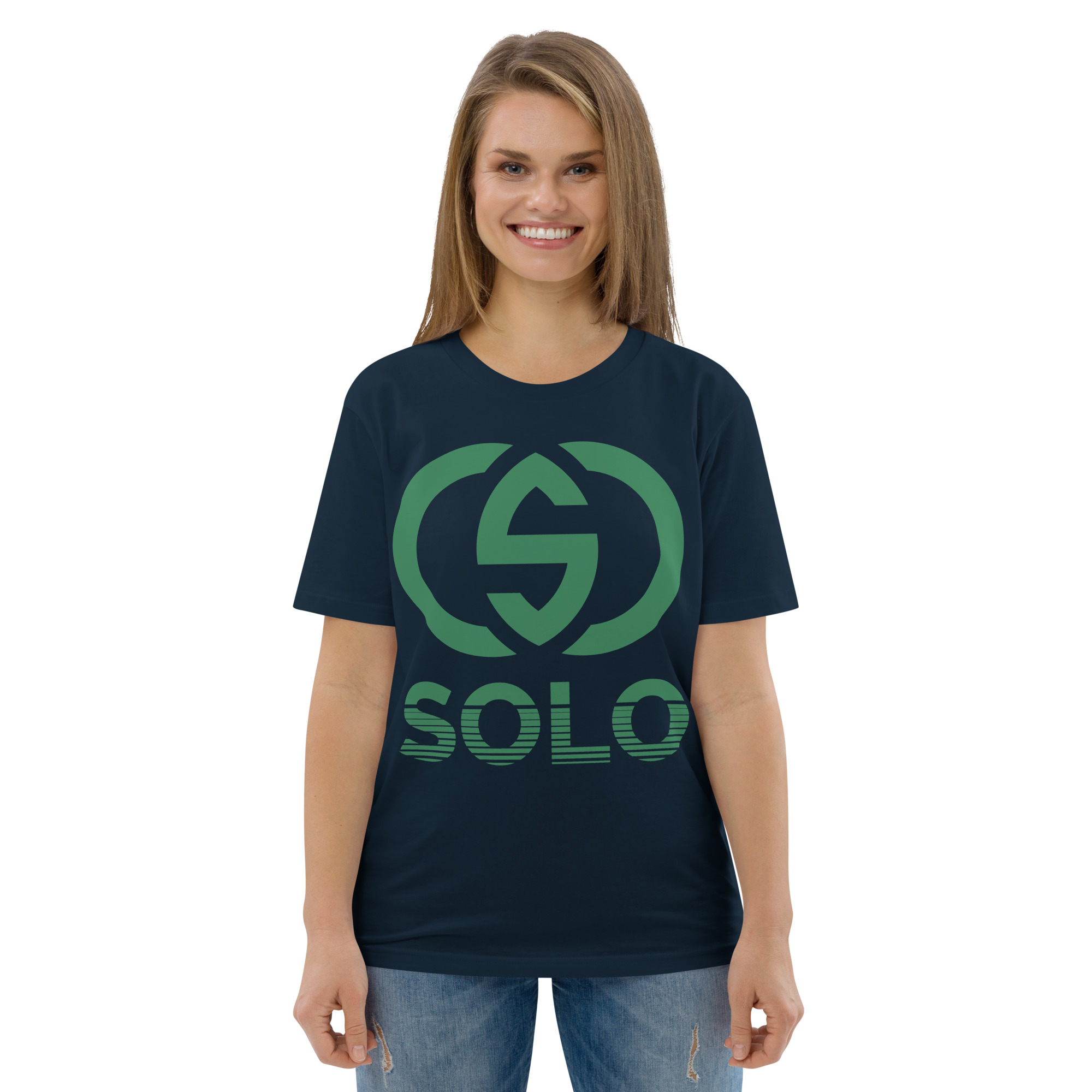 Shattered Logo | Unisex Organic Cotton Tee - Image 10