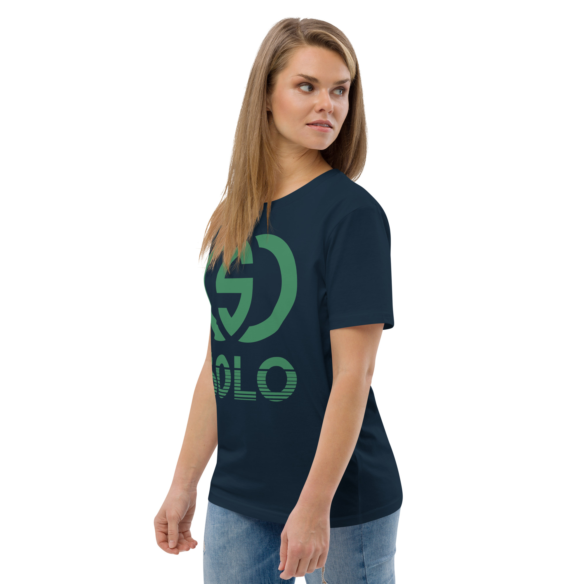 Shattered Logo | Unisex Organic Cotton Tee - Image 14