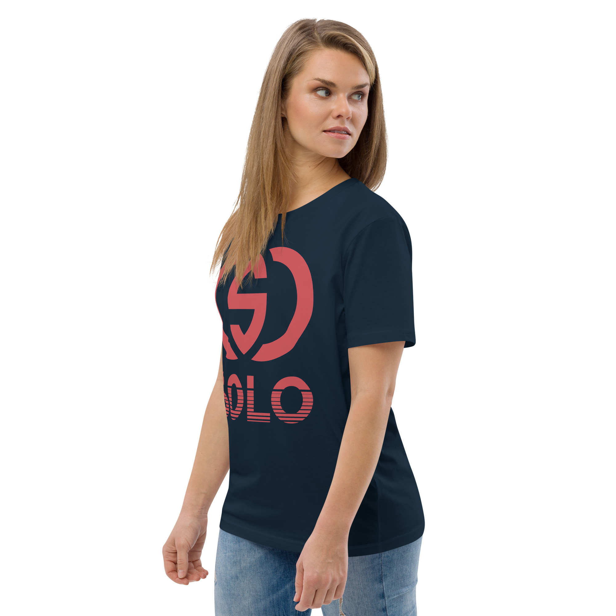 Shattered Logo | Unisex Organic Cotton Tee - Image 14