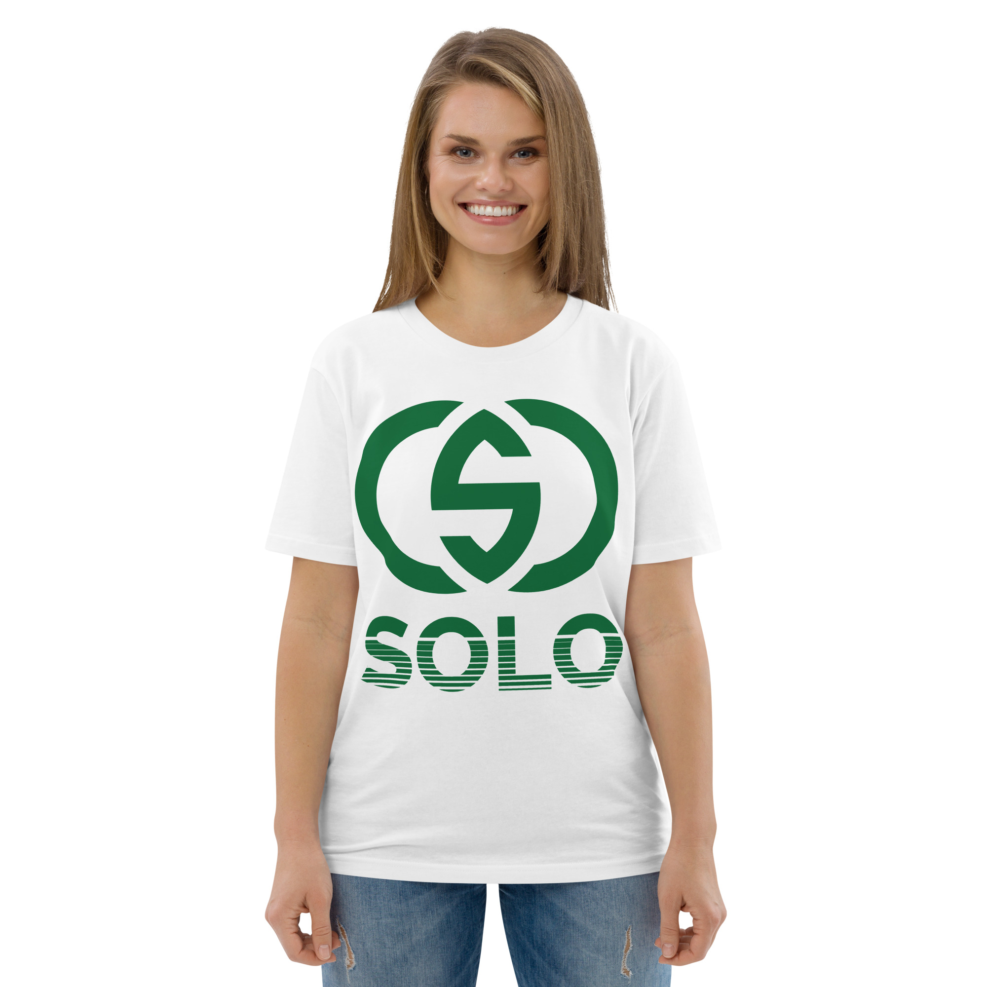 Shattered Logo | Unisex Organic Cotton Tee - Image 10