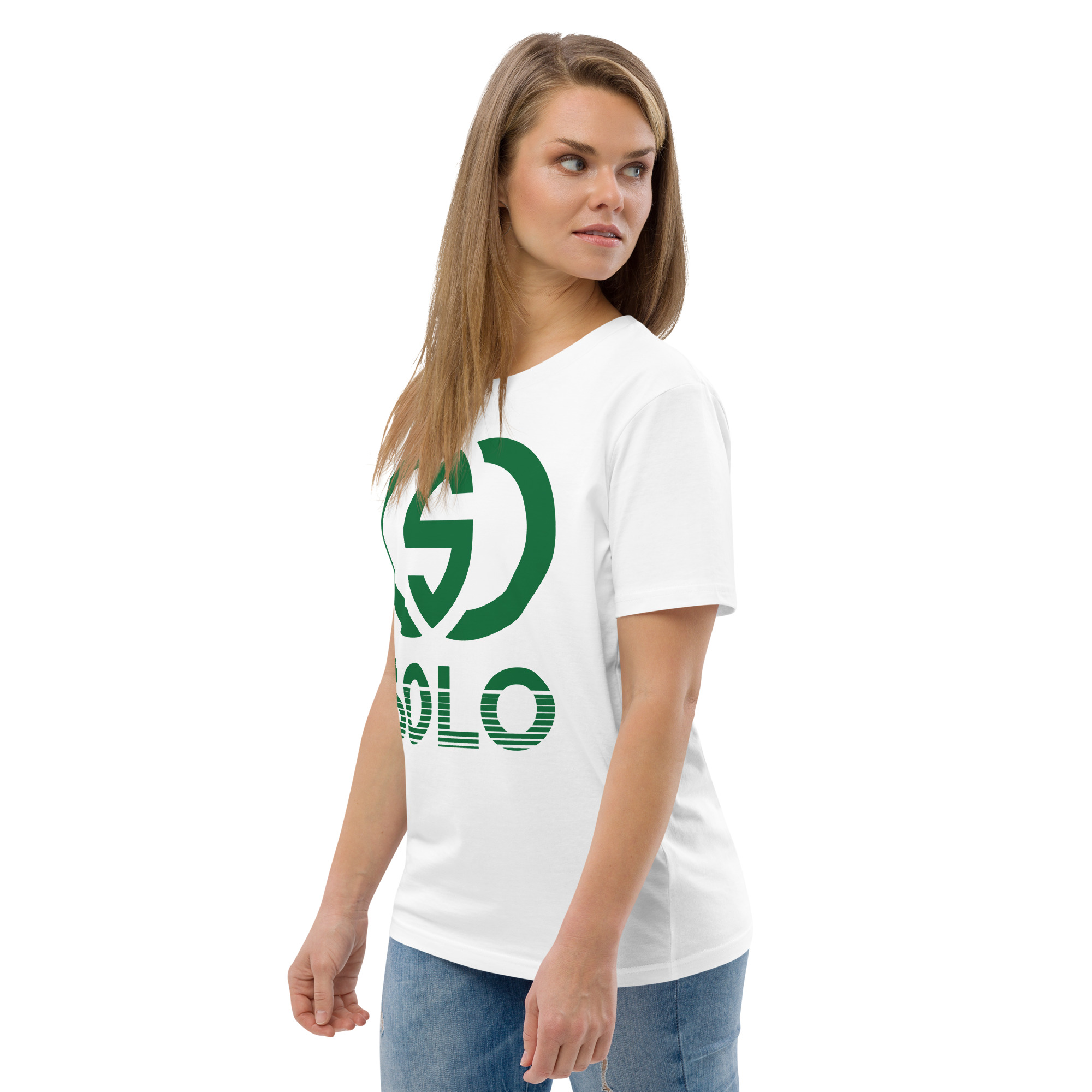 Shattered Logo | Unisex Organic Cotton Tee - Image 14