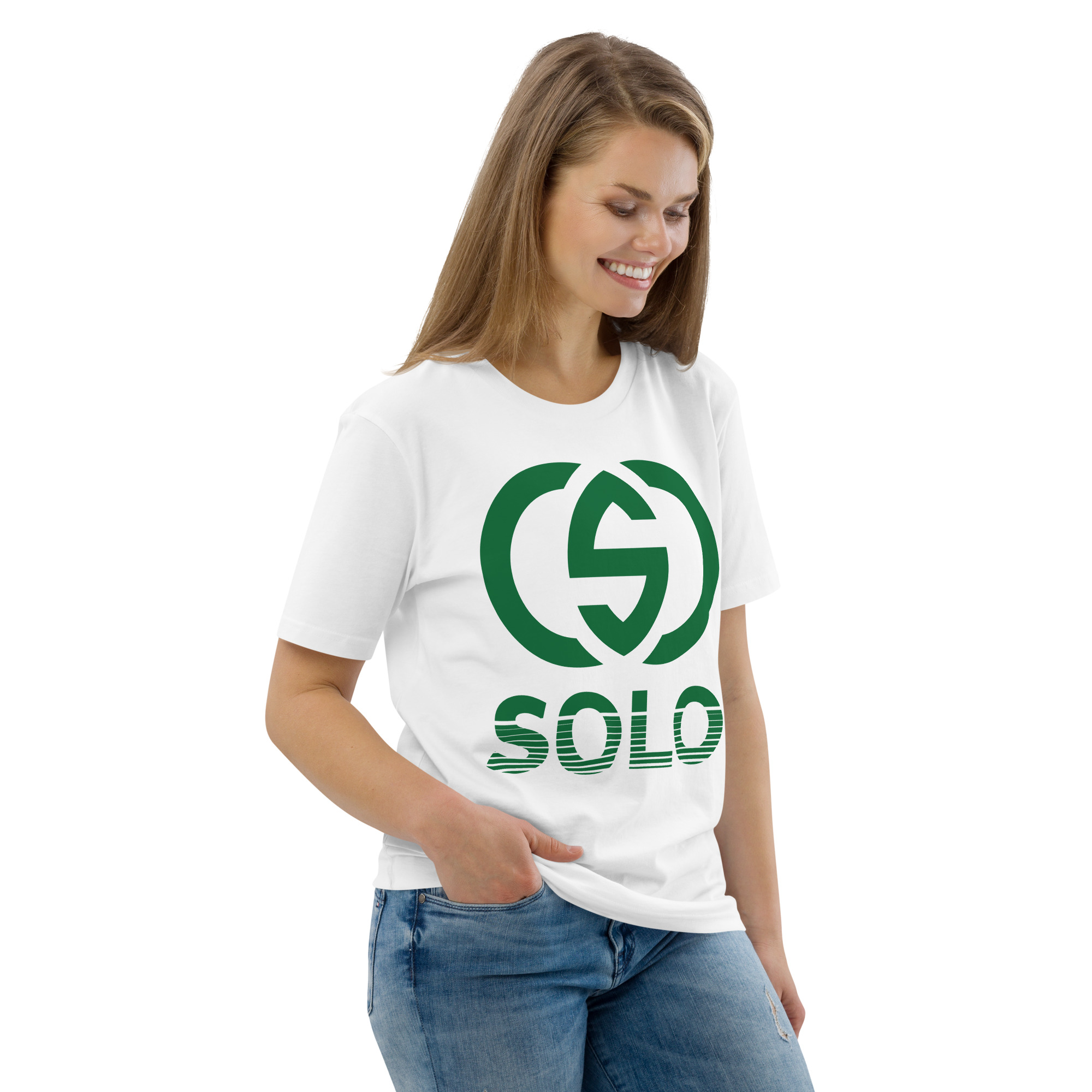 Shattered Logo | Unisex Organic Cotton Tee - Image 15