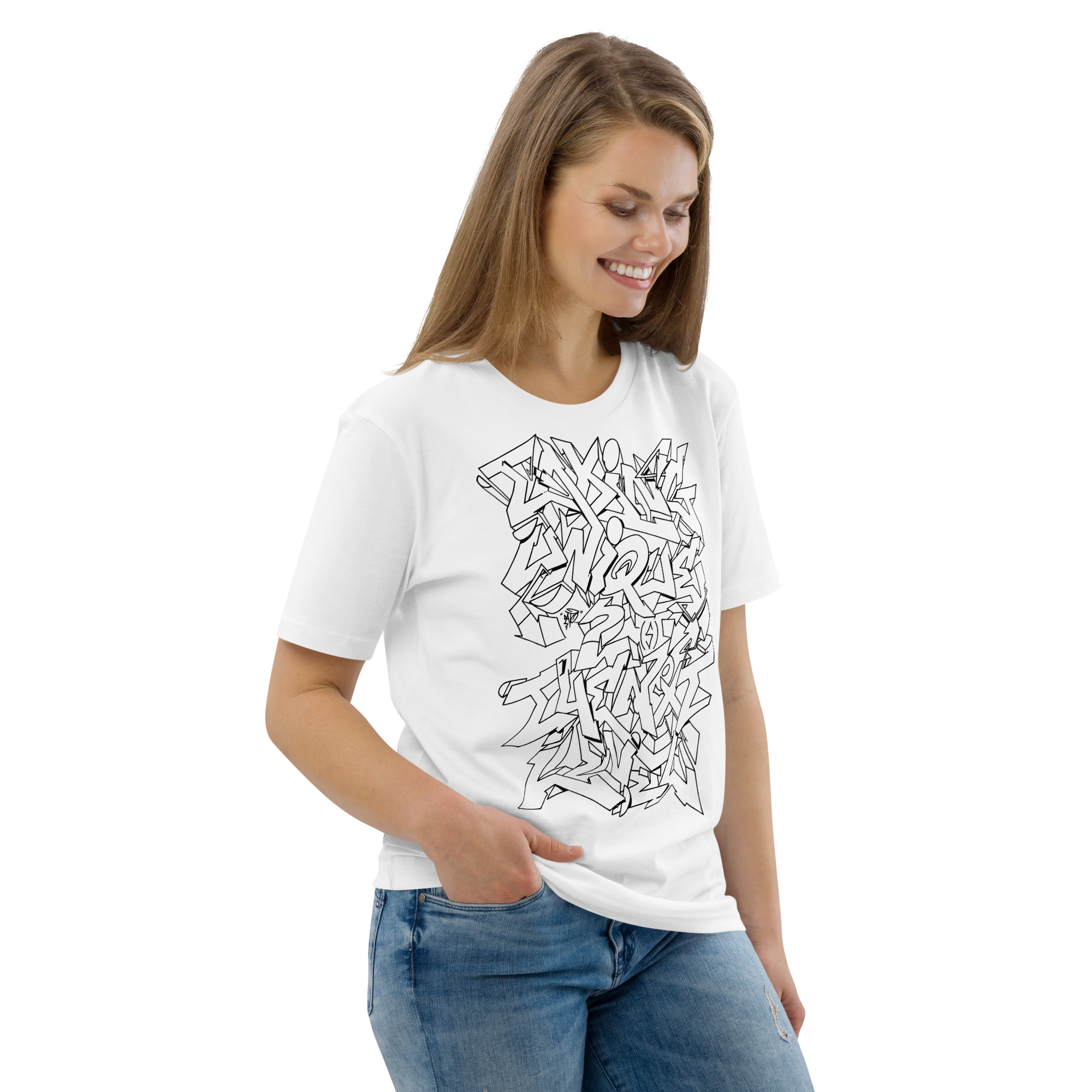 Taking Unique 2 The Next Level | Unisex Organic Cotton Tee - Image 7