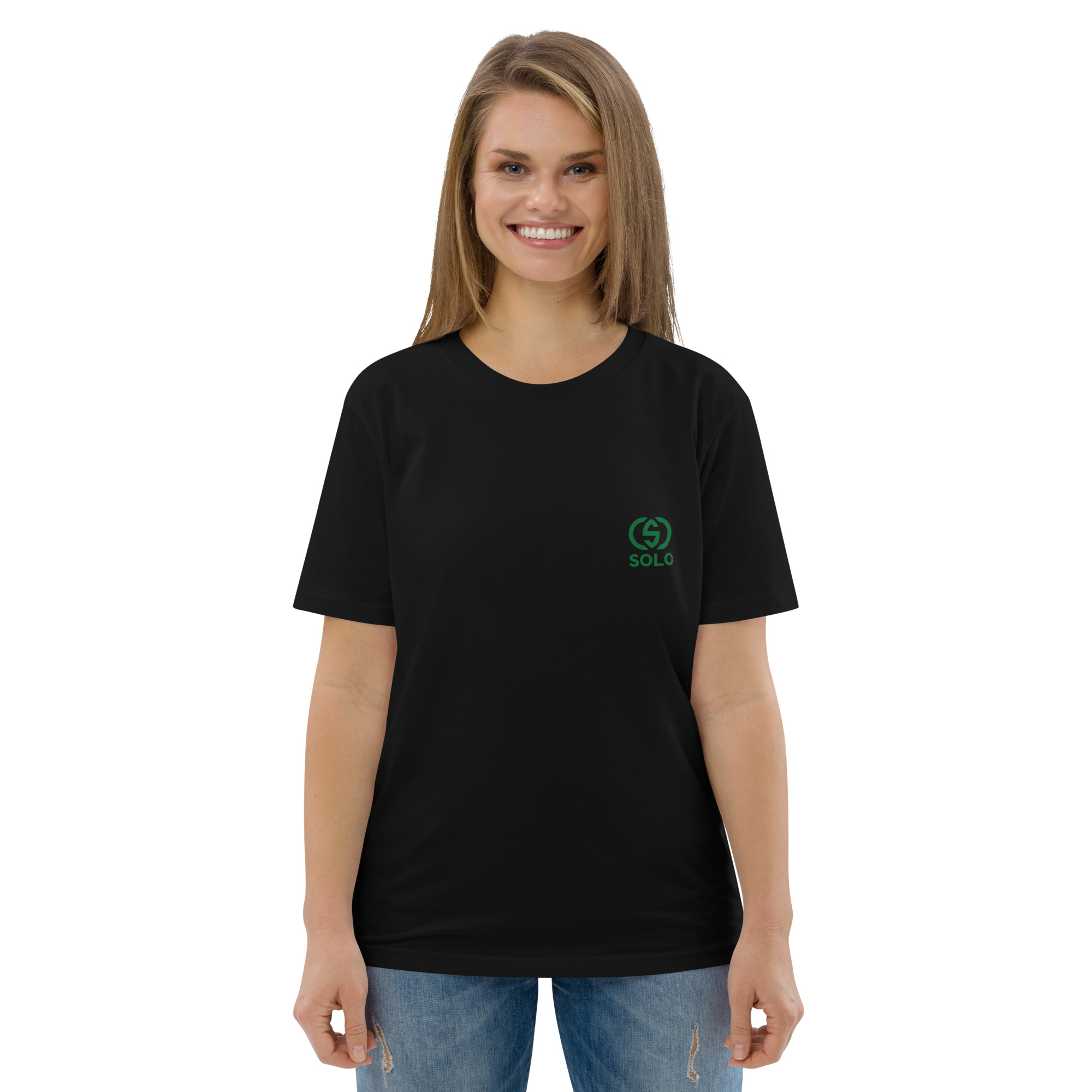 SOLO Logo | Unisex organic cotton tee - Image 2