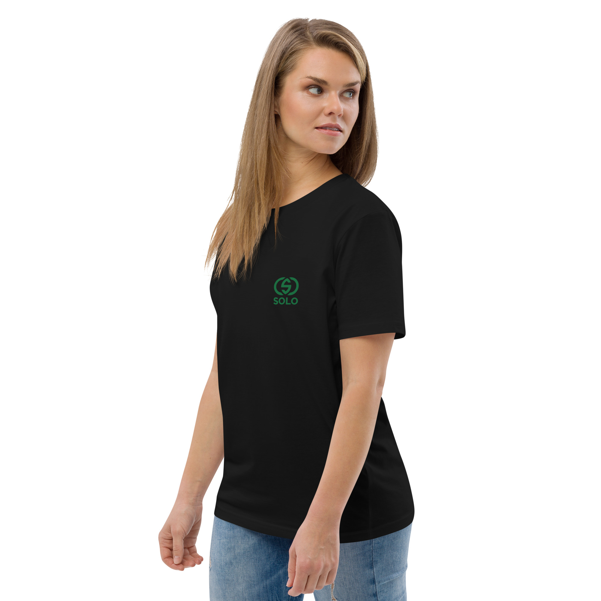 SOLO Logo | Unisex organic cotton tee - Image 6