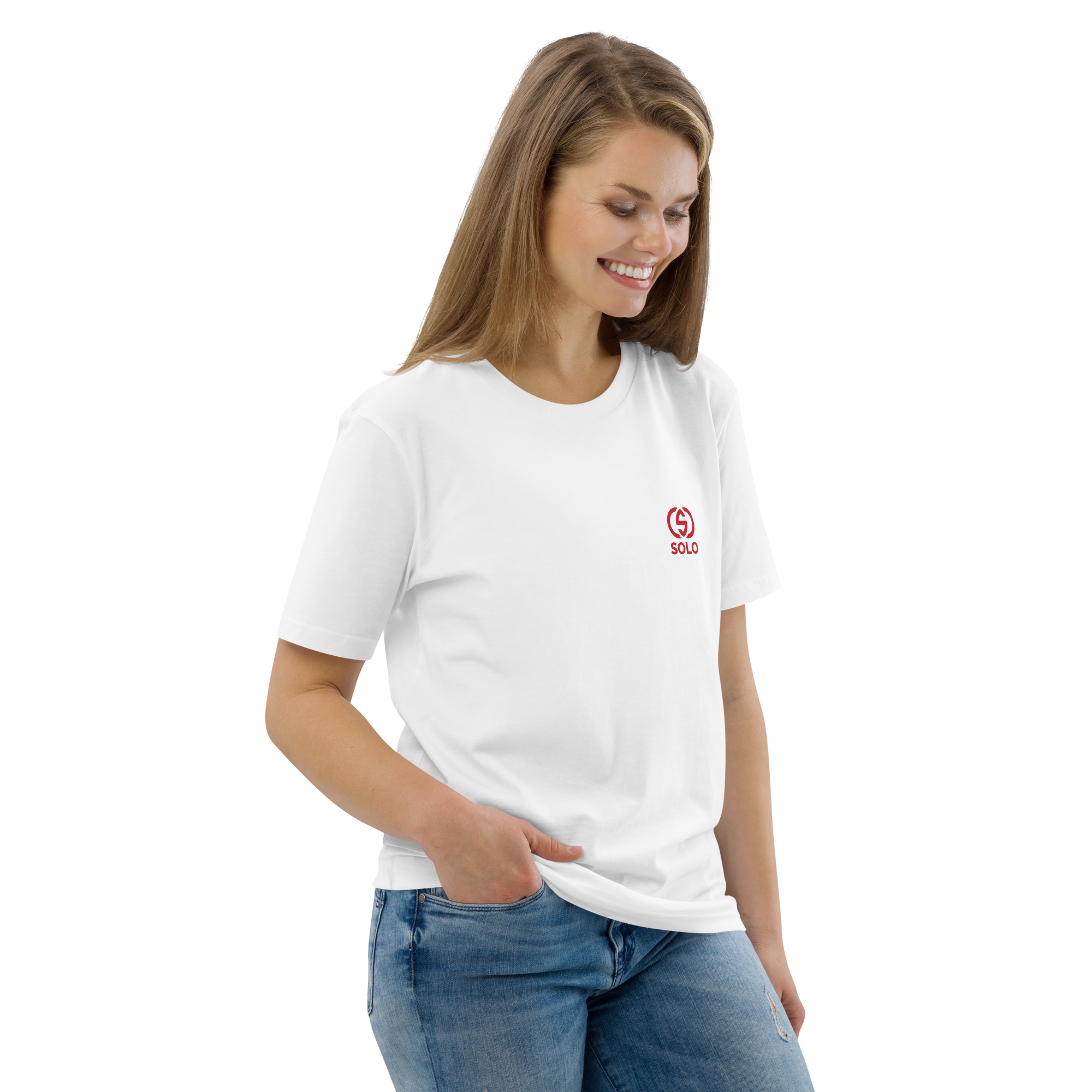 SOLO Logo | Unisex organic cotton tee - Image 7