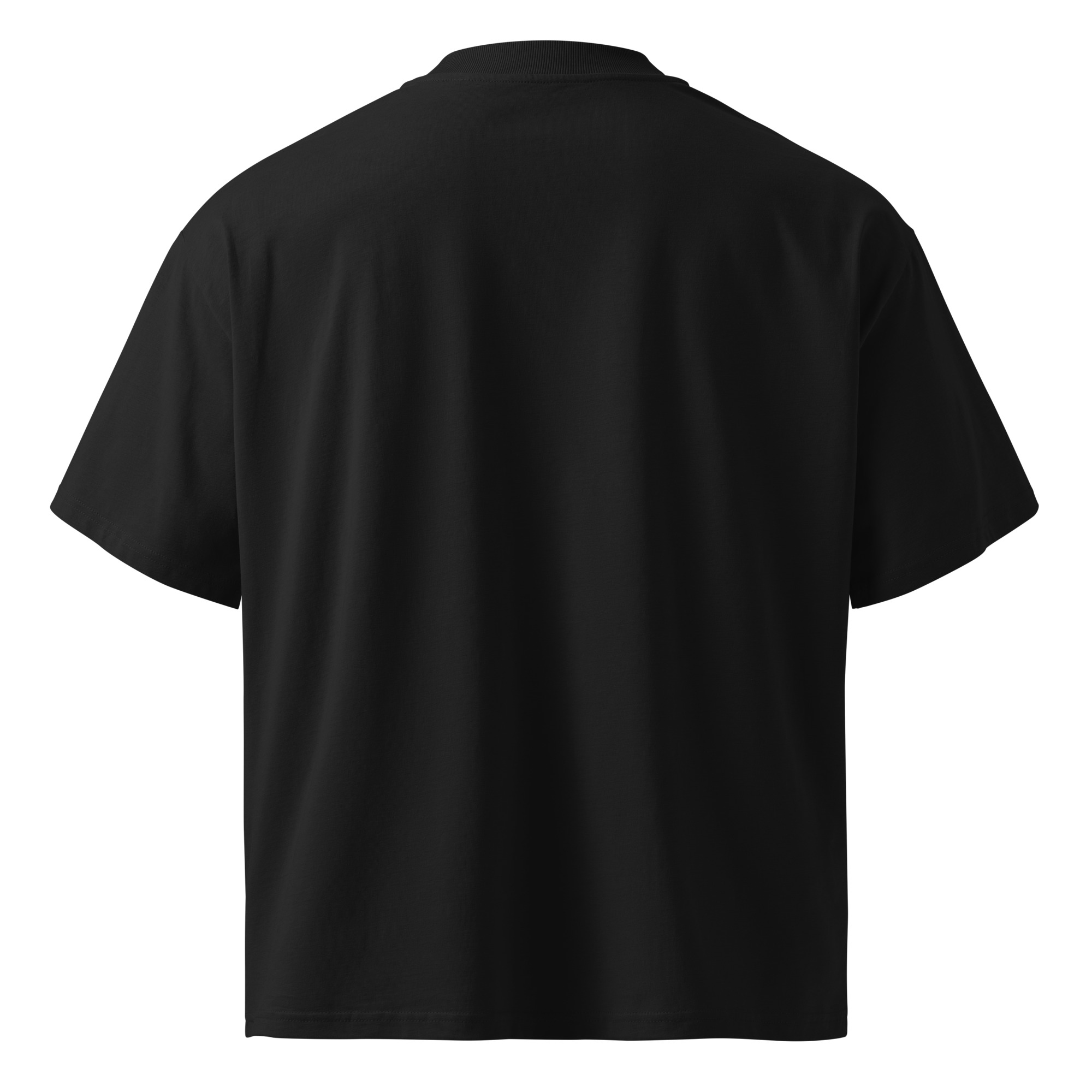 SOLO Icon | Unisex organic oversized high neck tee - Image 3