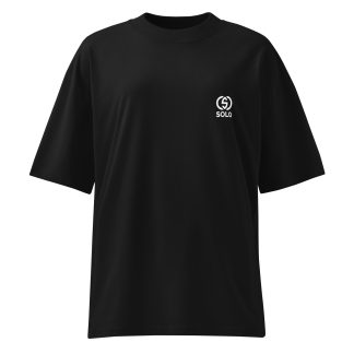 SOLO Logo | Unisex organic oversized high neck tee