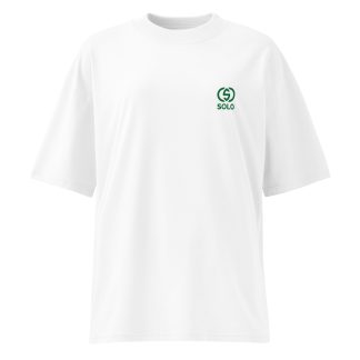 SOLO Logo | Unisex organic oversized high neck tee